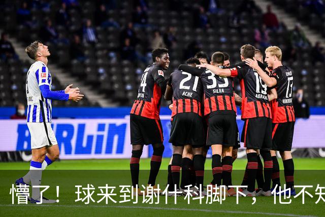 懵了！球来到谢什科脚下，他不知道要干嘛结果被断